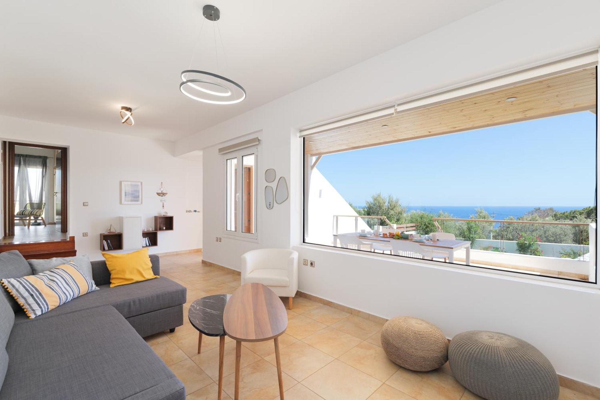 Sea You Soon- Amazing Sea View Achlia Eksteriør bilde
